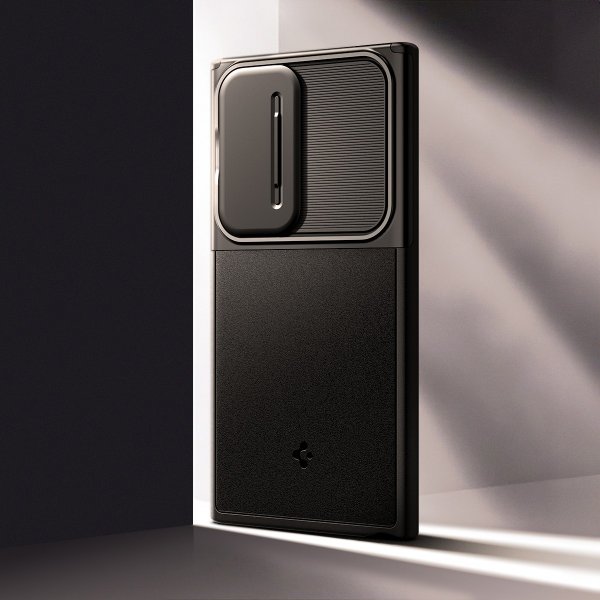 Spigen Samsung Galaxy S24 Ultra Cover Optik Armor Sort