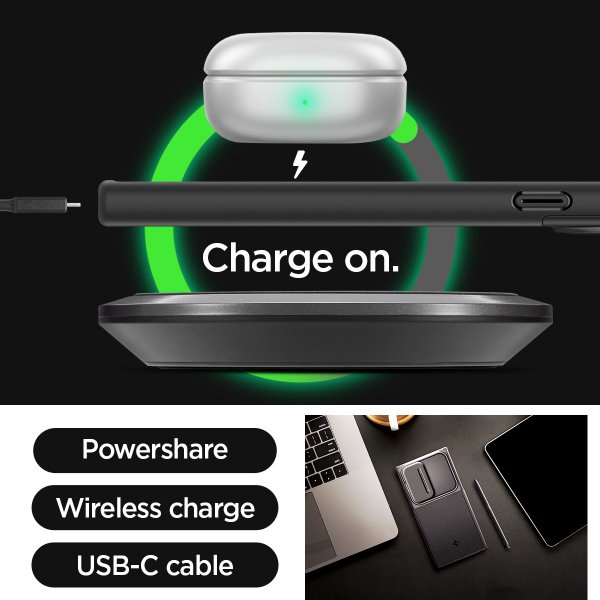 Spigen Samsung Galaxy S24 Ultra Cover Optik Armor Sort