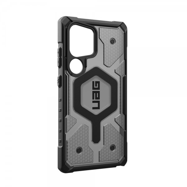 Urban Armor Gear (UAG) Samsung Galaxy S24 Ultra Cover Pathfinder Clear MagSafe Ash