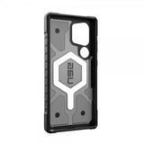 Urban Armor Gear (UAG) Samsung Galaxy S24 Ultra Cover Pathfinder Clear MagSafe Ash