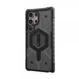 Urban Armor Gear (UAG) Samsung Galaxy S24 Ultra Cover Pathfinder Clear MagSafe Ash