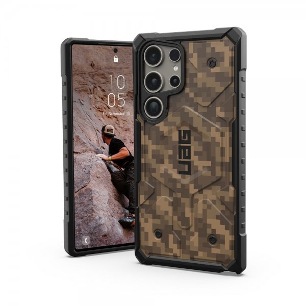 Urban Armor Gear (UAG) Samsung Galaxy S24 Ultra Cover Pathfinder SE MagSafe Digi Camo Dark Earth