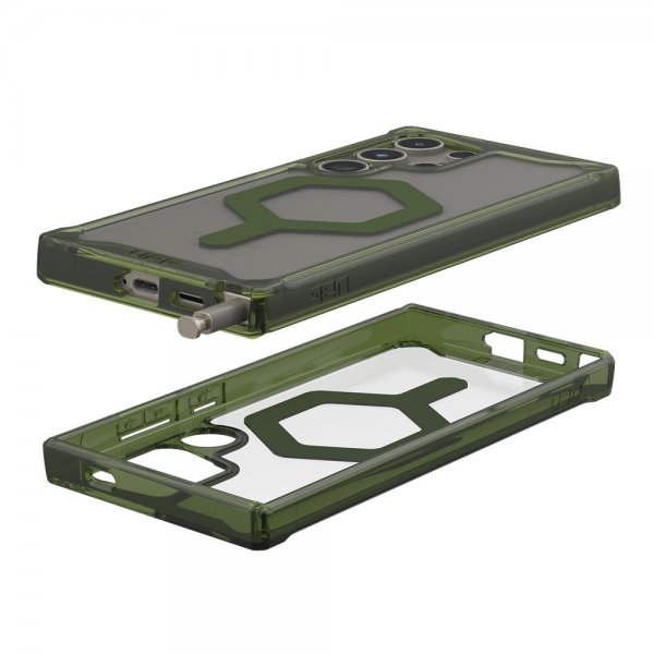 Urban Armor Gear (UAG) Samsung Galaxy S24 Ultra Cover Plyo Pro MagSafe Ice/Olive