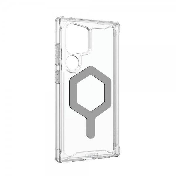 Urban Armor Gear (UAG) Samsung Galaxy S24 Ultra Cover Plyo Pro MagSafe Ice Silver