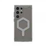 Urban Armor Gear (UAG) Samsung Galaxy S24 Ultra Cover Plyo Pro MagSafe Ice Silver