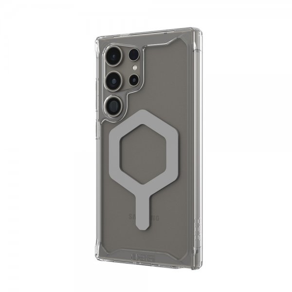 Urban Armor Gear (UAG) Samsung Galaxy S24 Ultra Cover Plyo Pro MagSafe Ice Silver