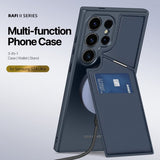 Dux Ducis Samsung Galaxy S24 Ultra Cover Rafi II Series MagSafe Blå