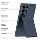 Dux Ducis Samsung Galaxy S24 Ultra Cover Rafi II Series MagSafe Blå