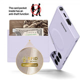 Dux Ducis Samsung Galaxy S24 Ultra Cover Rafi II Series MagSafe Lilla
