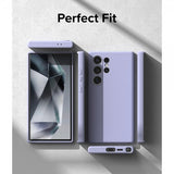 Ringke Samsung Galaxy S24 Ultra Cover Silicone Magnetic Lavender