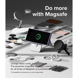 Ringke Samsung Galaxy S24 Ultra Cover Silicone Magnetic Lavender