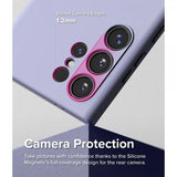 Ringke Samsung Galaxy S24 Ultra Cover Silicone Magnetic Lavender