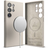 Ringke Samsung Galaxy S24 Ultra Cover Silikone Magnetic Stone