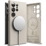Ringke Samsung Galaxy S24 Ultra Cover Silikone Magnetic Stone