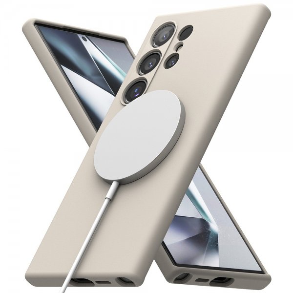 Ringke Samsung Galaxy S24 Ultra Cover Silikone Magnetic Stone