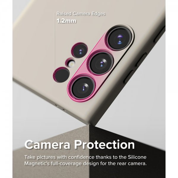 Ringke Samsung Galaxy S24 Ultra Cover Silikone Magnetic Stone
