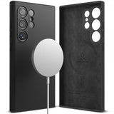 Ringke Samsung Galaxy S24 Ultra Cover Silikone Magnetic Sort