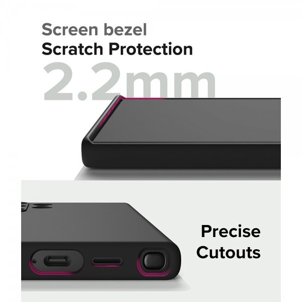 Ringke Samsung Galaxy S24 Ultra Cover Silikone Magnetic Sort