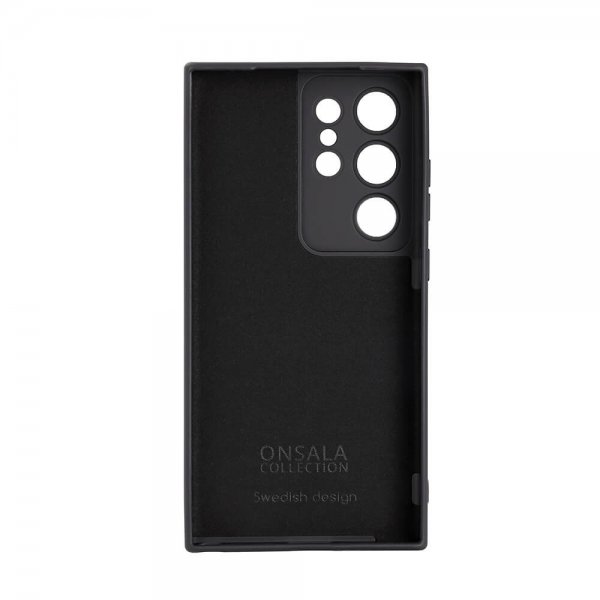 Onsala Samsung Galaxy S24 Ultra Cover Silikone Sort