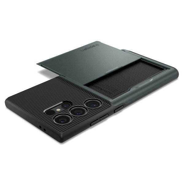 Spigen Samsung Galaxy S24 Ultra Cover Slim Armor CS Abyss Green