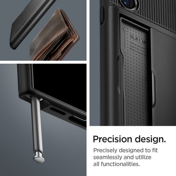 Spigen Samsung Galaxy S24 Ultra Cover Slim Armor CS Sort