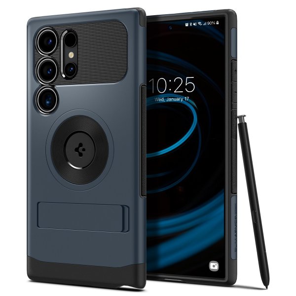 Spigen Samsung Galaxy S24 Ultra Cover Slim Armor MagFit Metal Slate