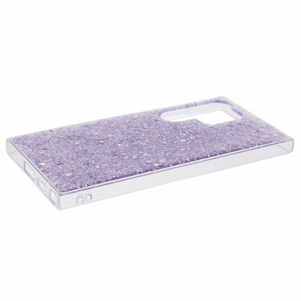 Nordic Covers Samsung Galaxy S24 Ultra Cover Sparkle Series Lilla Lilla