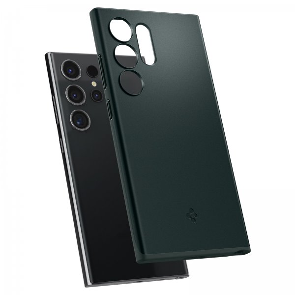 Spigen Samsung Galaxy S24 Ultra Cover Thin Fit Abyss Green
