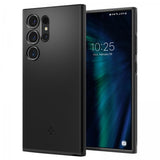 Spigen Samsung Galaxy S24 Ultra Cover Tynd Pasform Sort