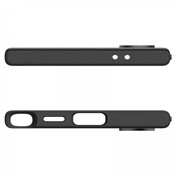 Spigen Samsung Galaxy S24 Ultra Cover Tynd Pasform Sort
