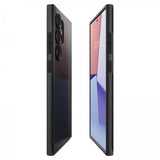 Spigen Samsung Galaxy S24 Ultra Cover Tynd Pasform Sort