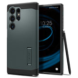 Spigen Samsung Galaxy S24 Ultra Cover Tough Armor Abyss Green
