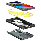 Spigen Samsung Galaxy S24 Ultra Cover Tough Armor Abyss Green