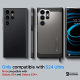 Spigen Samsung Galaxy S24 Ultra Cover Tough Armor Gunmetal