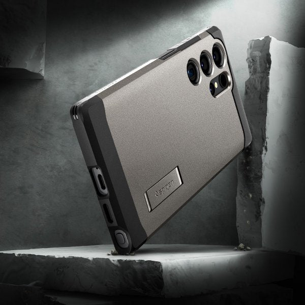 Spigen Samsung Galaxy S24 Ultra Cover Tough Armor Gunmetal