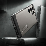Spigen Samsung Galaxy S24 Ultra Cover Tough Armor Gunmetal