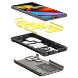 Spigen Samsung Galaxy S24 Ultra Cover Tough Armor Gunmetal