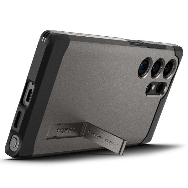 Spigen Samsung Galaxy S24 Ultra Cover Tough Armor Gunmetal