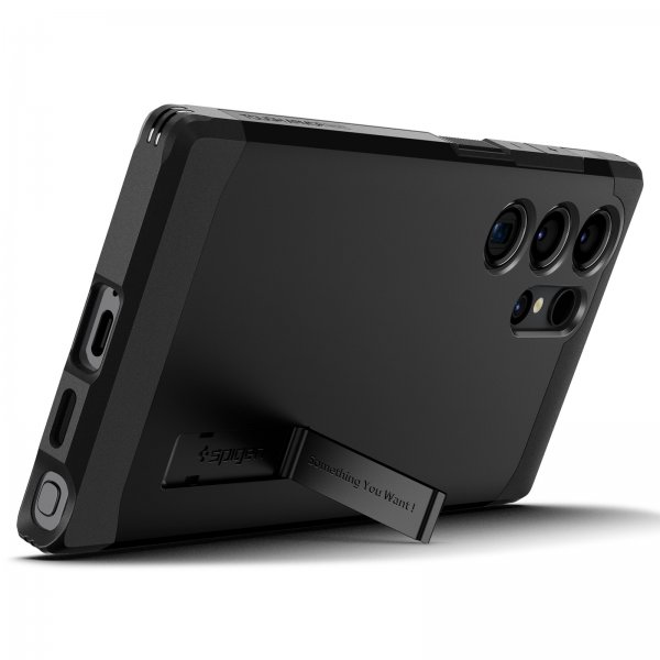 Spigen Samsung Galaxy S24 Ultra Cover Tough Armor MagFit Sort
