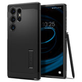 Spigen Samsung Galaxy S24 Ultra Cover Tough Armor MagFit Sort