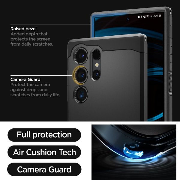 Spigen Samsung Galaxy S24 Ultra Cover Tough Armor Sort