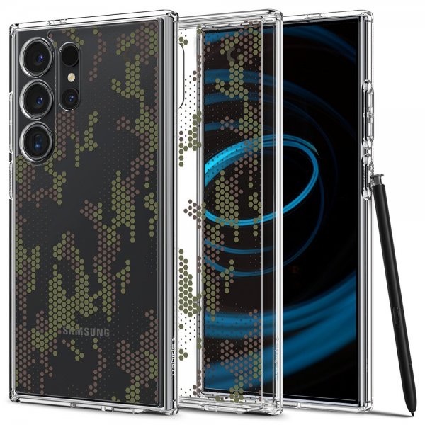 Spigen Samsung Galaxy S24 Ultra Cover Ultra Hybrid Digital Camo
