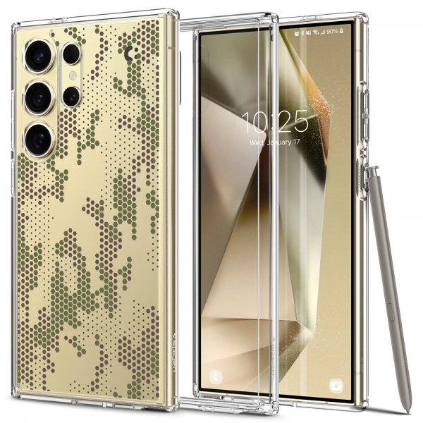 Spigen Samsung Galaxy S24 Ultra Cover Ultra Hybrid Digital Camo