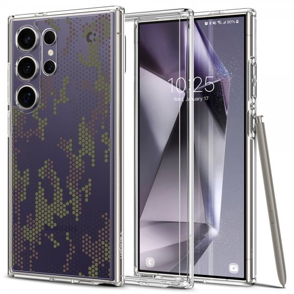 Spigen Samsung Galaxy S24 Ultra Cover Ultra Hybrid Digital Camo