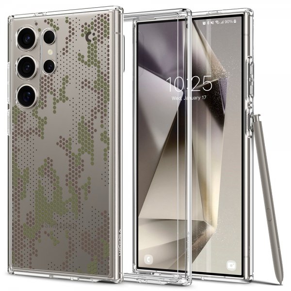 Spigen Samsung Galaxy S24 Ultra Cover Ultra Hybrid Digital Camo