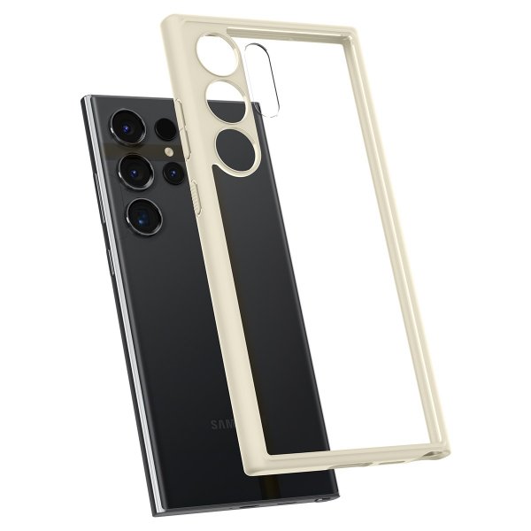Spigen Samsung Galaxy S24 Ultra Cover Ultra Hybrid Mute Beige