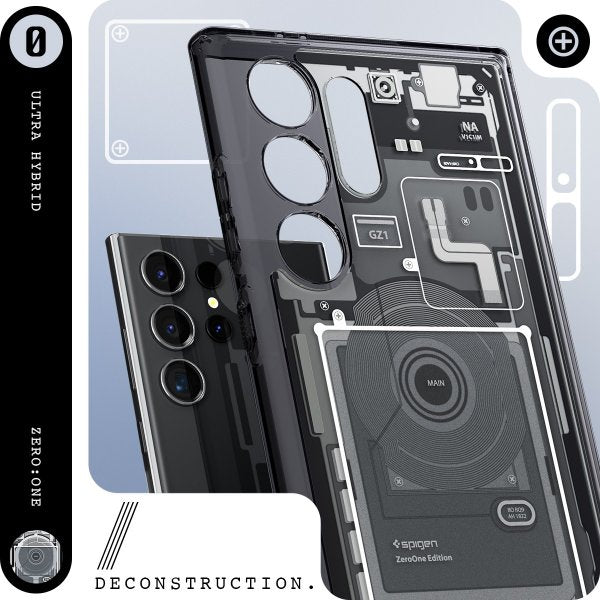 Spigen Samsung Galaxy S24 Ultra Cover Ultra Hybrid Zero One