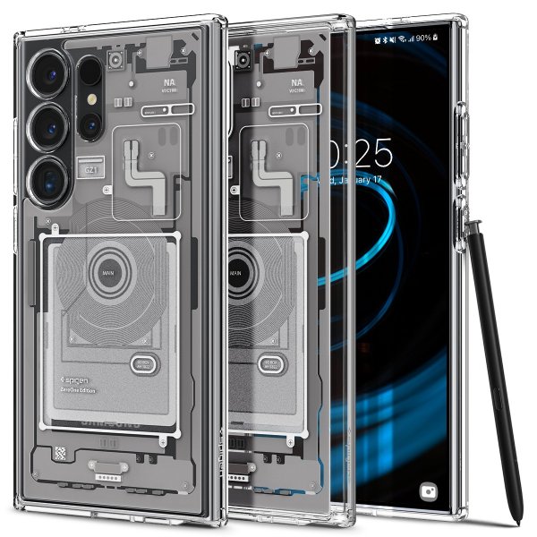 Spigen Samsung Galaxy S24 Ultra Cover Ultra Hybrid Zero One White
