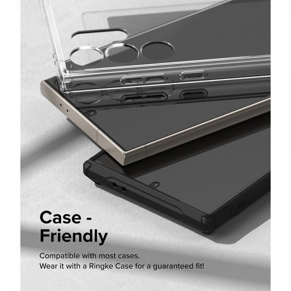 Ringke Samsung Galaxy S24 Ultra Skærmbeskyttelse Dual Easy Film 2-pak