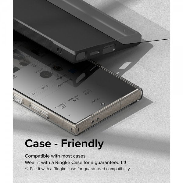 Ringke Samsung Galaxy S24 Ultra Skærmbeskytter Easy Slide Privacy 2-pak